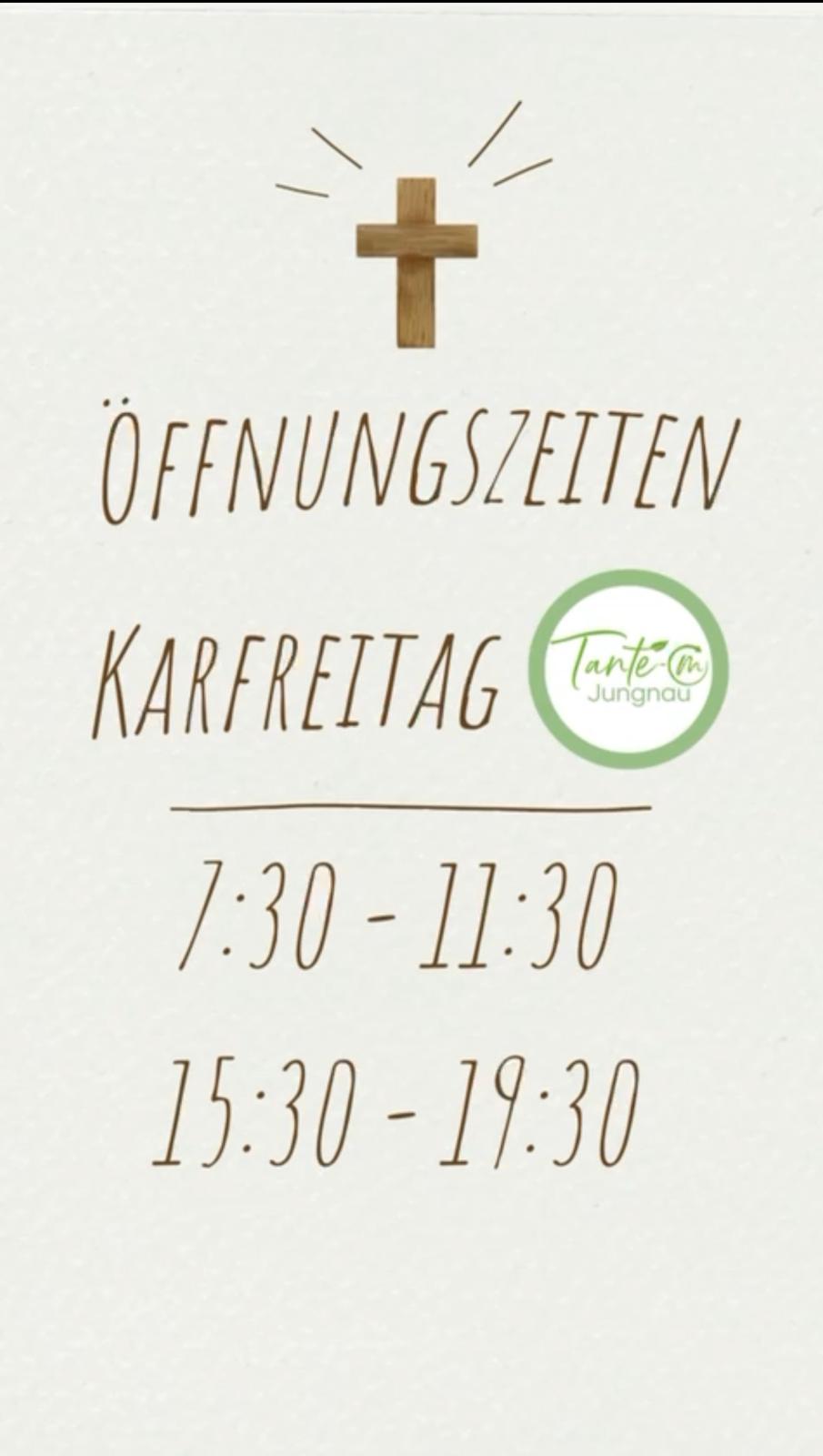 Öffnungszeiten im Tante M