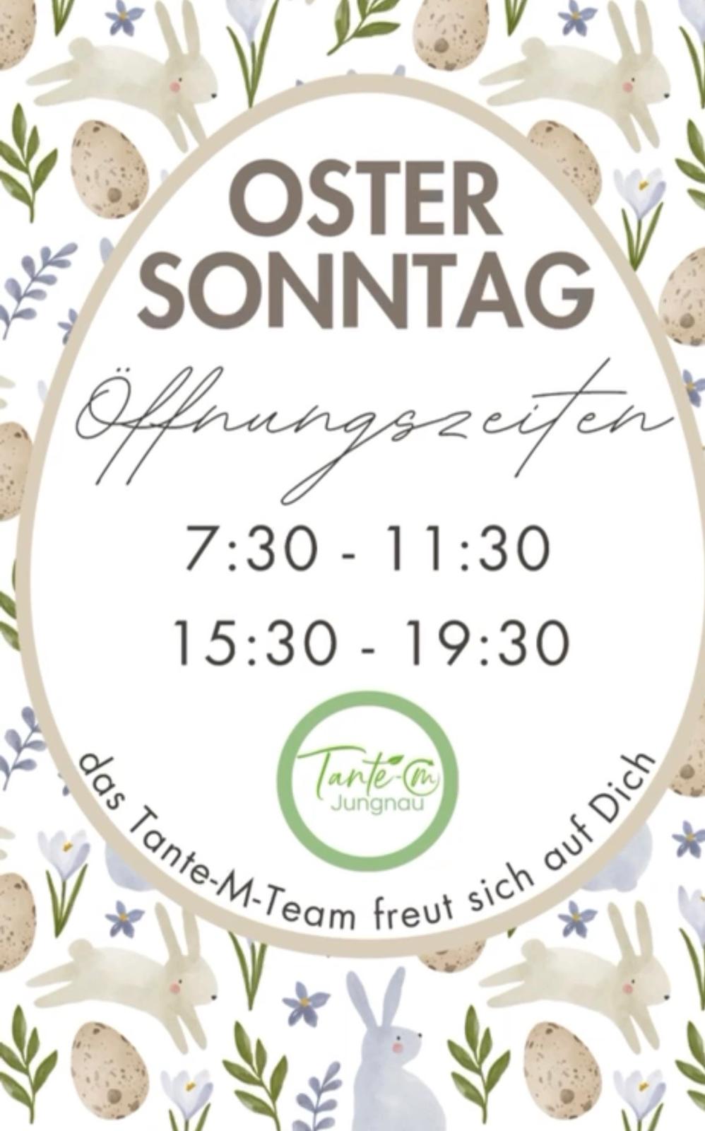 Öffnungszeiten im Tante M