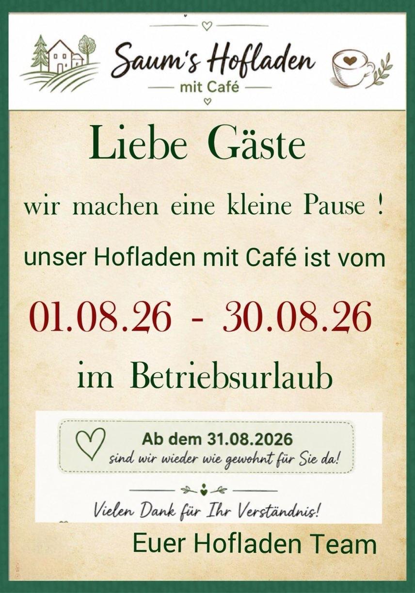 Betriebsurlaub